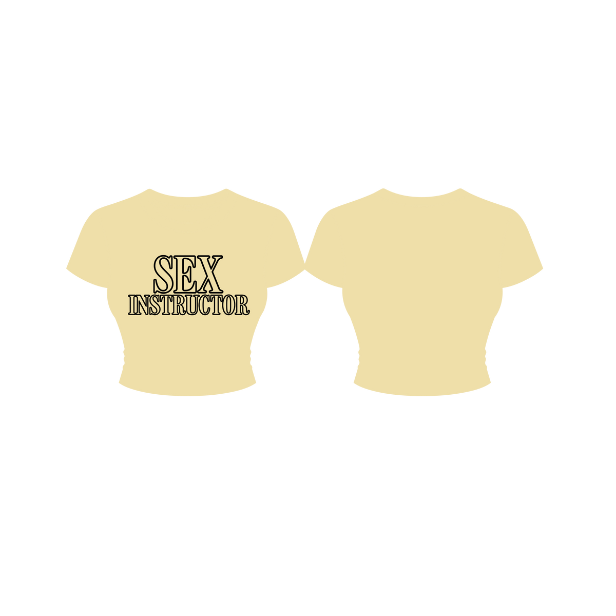 Instructor Crop Tee