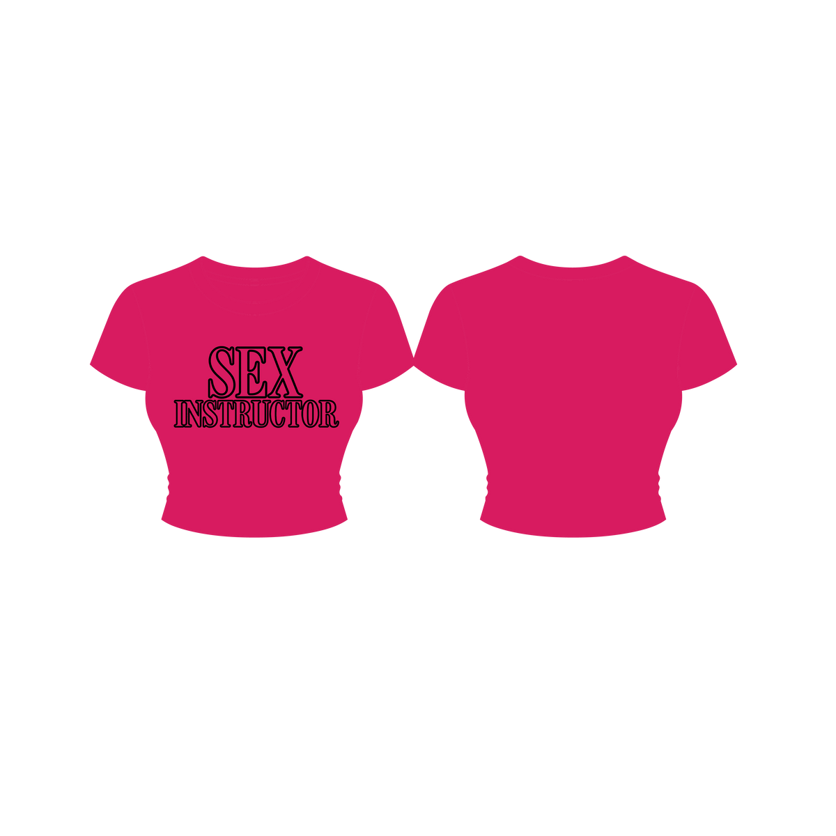 Instructor Crop Tee