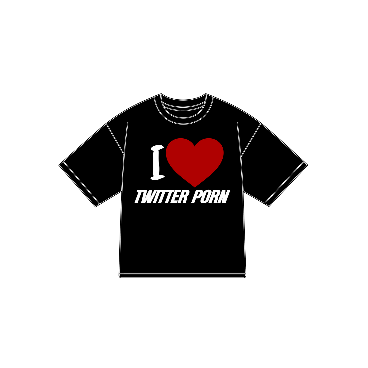 Twitter Porn Tee (Unisex)